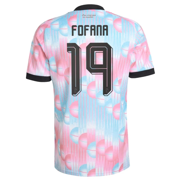 Günstige Belgien Fofana 19 Herrentrikot Auswärts WM 2026 Kurzarm