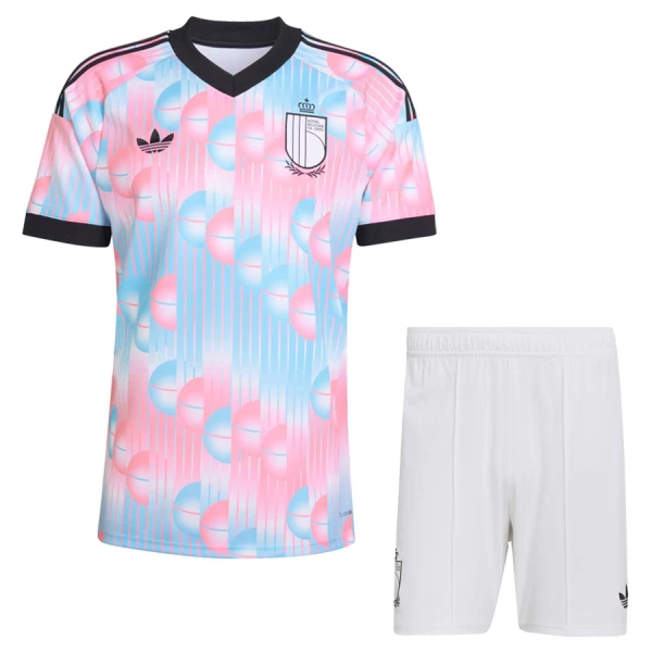Günstige Belgien Kindertrikot Auswärts WM 2026 Kurzarm