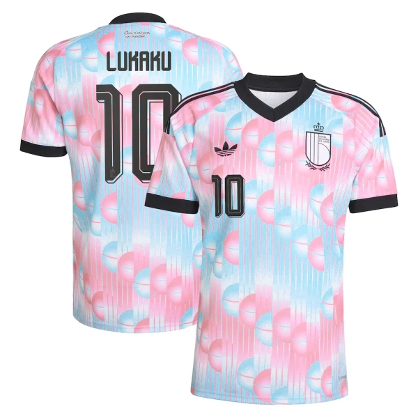 Günstige Belgien Lukaku 10 Herrentrikot Auswärts WM 2026 Kurzarm Günstige Belgien Lukaku 10 Herrentrikot Auswärts WM 2026 Kurzarm