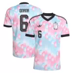 Günstige Belgien Onana 6 Herrentrikot Auswärts WM 2026 Kurzarm