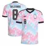 Günstige Belgien Tielemans 8 Herrentrikot Auswärts WM 2026 Kurzarm