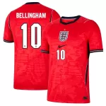 Günstige England Bellingham 10 Herrentrikot Auswärts WM 2026 Kurzarm