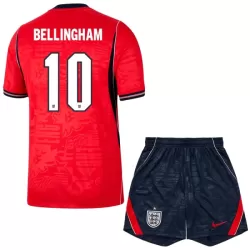 Günstige England Bellingham 10 Kindertrikot Auswärts WM 2026 Kurzarm
