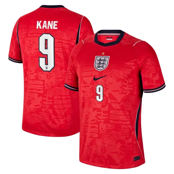 Günstige England Kane 9 Herrentrikot Auswärts WM 2026 Kurzarm