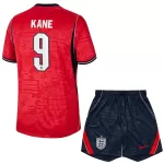 Günstige England Kane 9 Kindertrikot Auswärts WM 2026 Kurzarm