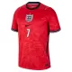 Günstige England Saka 7 Herrentrikot Auswärts WM 2026 Kurzarm