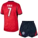 Günstige England Saka 7 Kindertrikot Auswärts WM 2026 Kurzarm