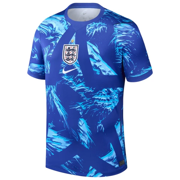 Günstige England Torwart Herrentrikot Heim WM 2026 Kurzarm Blaue Günstige England Torwart Herrentrikot Heim WM 2026 Kurzarm Blaue