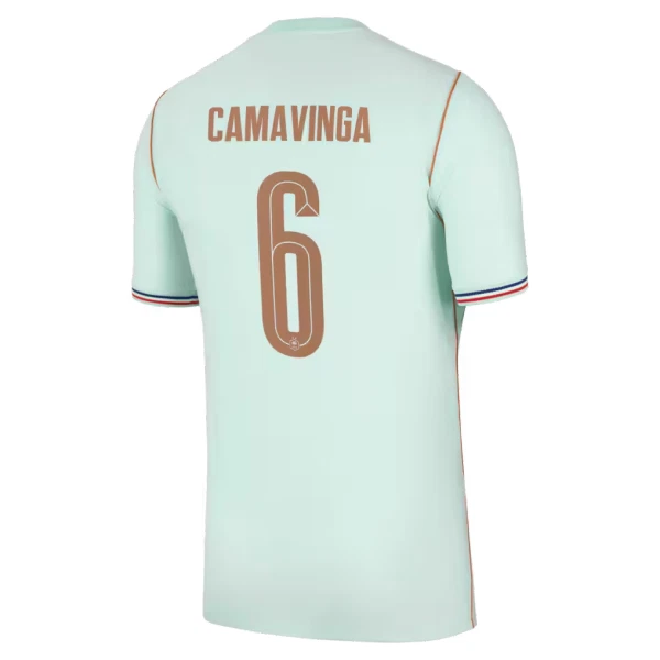 Günstige Frankreich Camavinga 6 Herrentrikot Auswärts WM 2026 Kurzarm