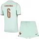 Günstige Frankreich Camavinga 6 Kindertrikot Auswärts WM 2026 Kurzarm