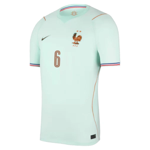 Günstige Frankreich Camavinga 6 Kindertrikot Auswärts WM 2026 Kurzarm