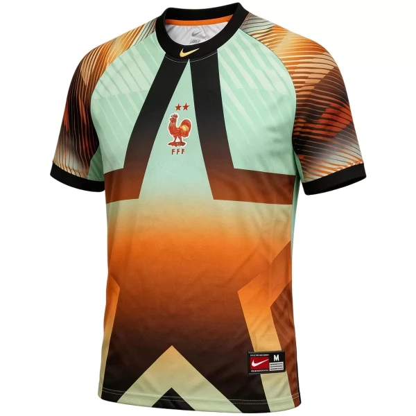Günstige Frankreich Lifestyle Torwart Herrentrikot WM 2026 Kurzarm