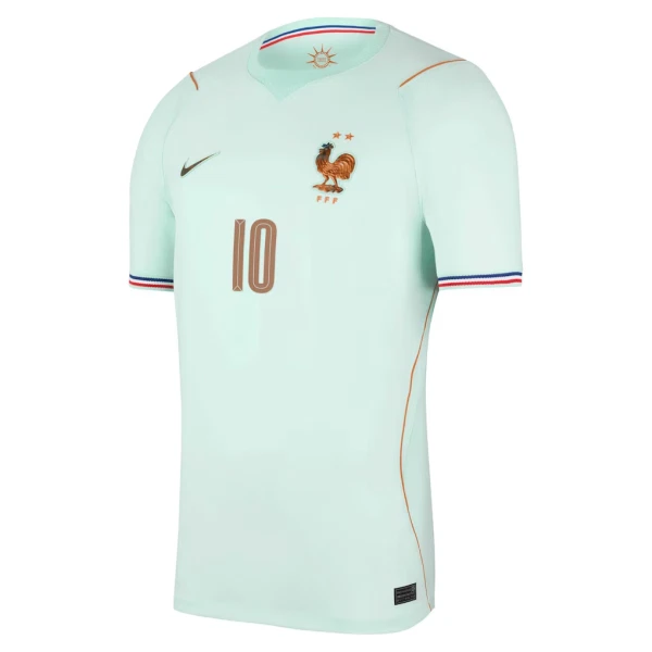 Günstige Frankreich Mbappé 10 Herrentrikot Auswärts WM 2026 Kurzarm