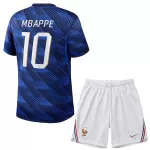 Günstige Frankreich Mbappé 10 Kindertrikot Heim WM 2026 Kurzarm