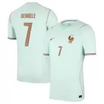 Günstige Frankreich O. Dembele 7 Herrentrikot Auswärts WM 2026 Kurzarm