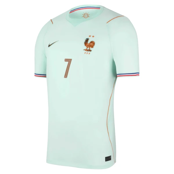 Günstige Frankreich O. Dembele 7 Herrentrikot Auswärts WM 2026 Kurzarm
