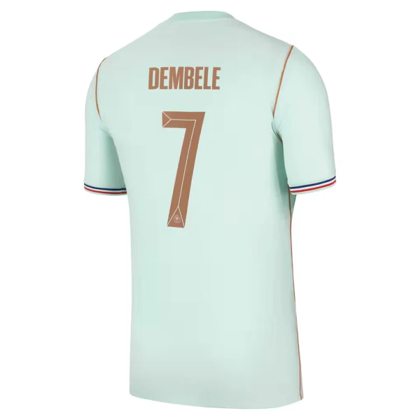Günstige Frankreich O. Dembele 7 Herrentrikot Auswärts WM 2026 Kurzarm