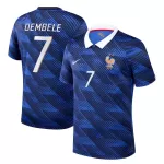 Günstige Frankreich O. Dembele 7 Herrentrikot Heim WM 2026 Kurzarm
