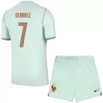 Günstige Frankreich O. Dembele 7 Kindertrikot Auswärts WM 2026 Kurzarm