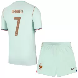 Günstige Frankreich O. Dembele 7 Kindertrikot Auswärts WM 2026 Kurzarm