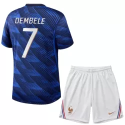 Günstige Frankreich O. Dembele 7 Kindertrikot Heim WM 2026 Kurzarm