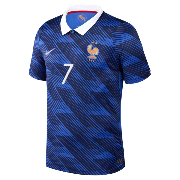 Günstige Frankreich O. Dembele 7 Kindertrikot Heim WM 2026 Kurzarm