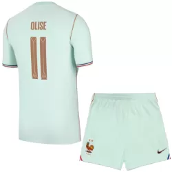 Günstige Frankreich Olise 11 Kindertrikot Auswärts WM 2026 Kurzarm