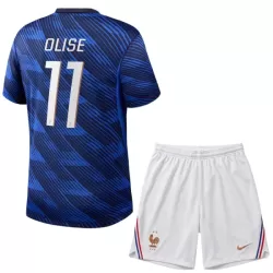 Günstige Frankreich Olise 11 Kindertrikot Heim WM 2026 Kurzarm
