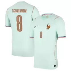 Günstige Frankreich Tchouameni 8 Herrentrikot Auswärts WM 2026 Kurzarm
