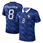 Günstige Frankreich Tchouameni 8 Herrentrikot Heim WM 2026 Kurzarm