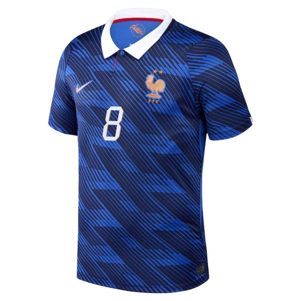 Günstige Frankreich Tchouameni 8 Herrentrikot Heim WM 2026 Kurzarm