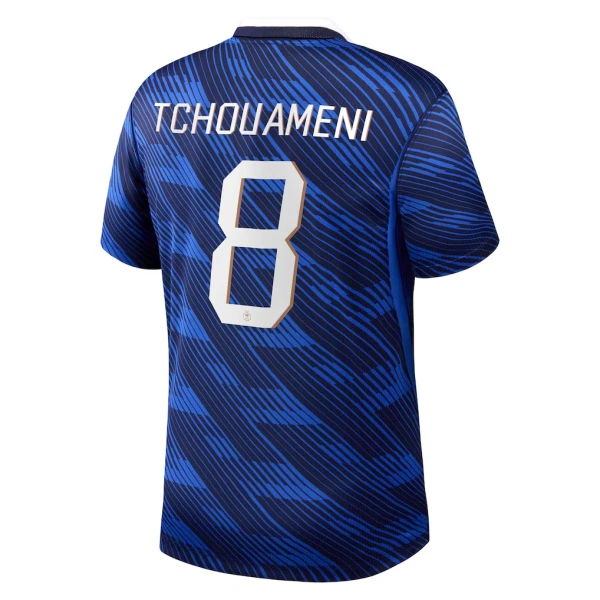 Günstige Frankreich Tchouameni 8 Herrentrikot Heim WM 2026 Kurzarm