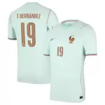 Günstige Frankreich Theo Hernandez 19 Herrentrikot Auswärts WM 2026 Kurzarm