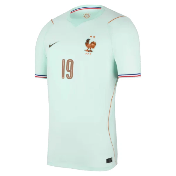Günstige Frankreich Theo Hernandez 19 Herrentrikot Auswärts WM 2026 Kurzarm