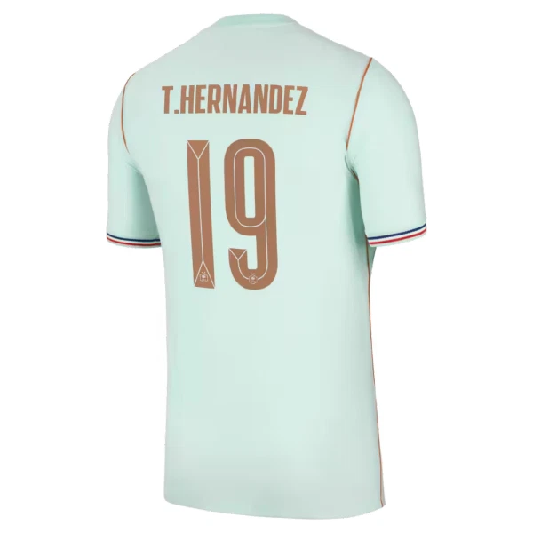 Günstige Frankreich Theo Hernandez 19 Herrentrikot Auswärts WM 2026 Kurzarm
