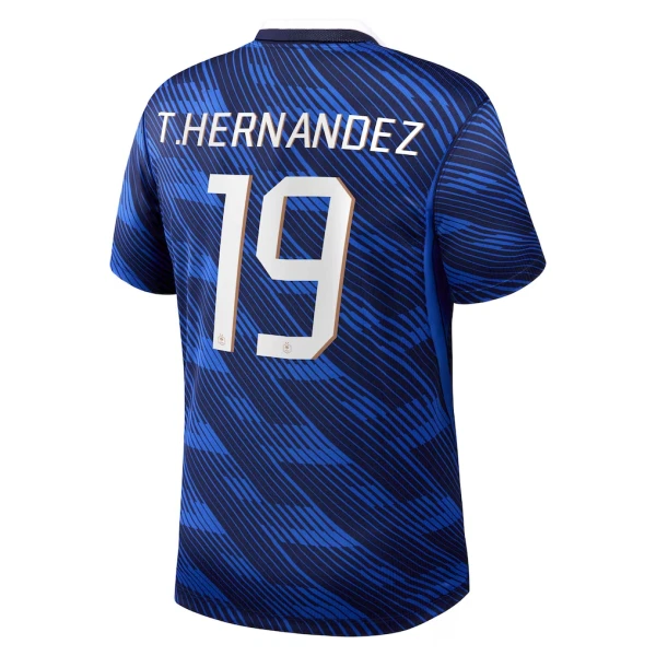 Günstige Frankreich Theo Hernandez 19 Herrentrikot Heim WM 2026 Kurzarm