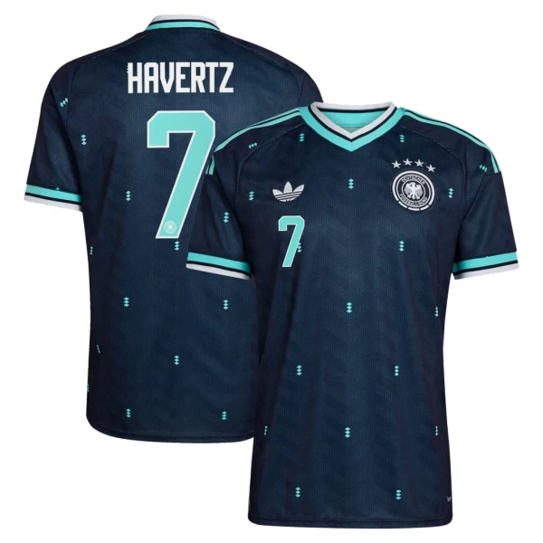 Günstige Deutschland Havertz 7 Herrentrikot Auswärts WM 2026 Kurzarm Günstige Deutschland Havertz 7 Herrentrikot Auswärts WM 2026 Kurzarm