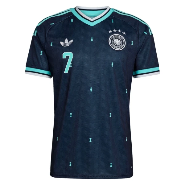 Günstige Deutschland Havertz 7 Herrentrikot Auswärts WM 2026 Kurzarm