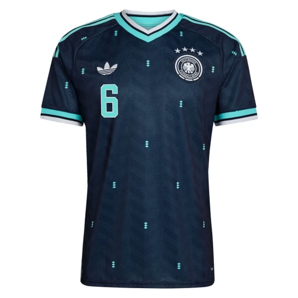 Günstige Deutschland Kimmich 6 Herrentrikot Auswärts WM 2026 Kurzarm