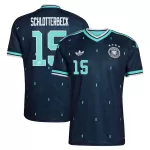 Günstige Deutschland N. Schlotterbeck 15 Herrentrikot Auswärts WM 2026 Kurzarm