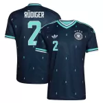 Günstige Deutschland Rudiger 2 Herrentrikot Auswärts WM 2026 Kurzarm