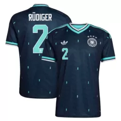 Günstige Deutschland Rudiger 2 Herrentrikot Auswärts WM 2026 Kurzarm