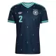 Günstige Deutschland Rudiger 2 Herrentrikot Auswärts WM 2026 Kurzarm
