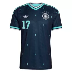 Günstige Deutschland Wirtz 17 Herrentrikot Auswärts WM 2026 Kurzarm