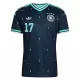Günstige Deutschland Wirtz 17 Herrentrikot Auswärts WM 2026 Kurzarm
