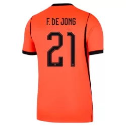 Günstige Niederlande Frenkie de Jong 21 Herrentrikot Heim WM 2026 Kurzarm