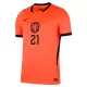 Günstige Niederlande Frenkie de Jong 21 Kindertrikot Heim WM 2026 Kurzarm
