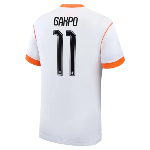 Günstige Niederlande Gakpo 11 Herrentrikot Auswärts WM 2026 Kurzarm