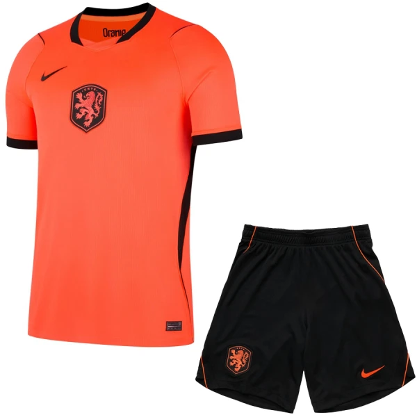 Günstige Niederlande Kindertrikot Heim WM 2026 Kurzarm Günstige Niederlande Kindertrikot Heim WM 2026 Kurzarm