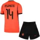 Günstige Niederlande Reijnders 14 Kindertrikot Heim WM 2026 Kurzarm